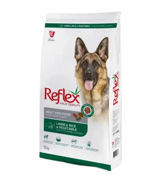 Reflex Premium Adult Dog Food � Lamb, Rice & Vegetable 15kg