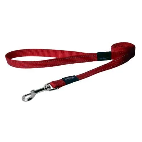 Rogz Dog Utility Fixed Leash Large � Red